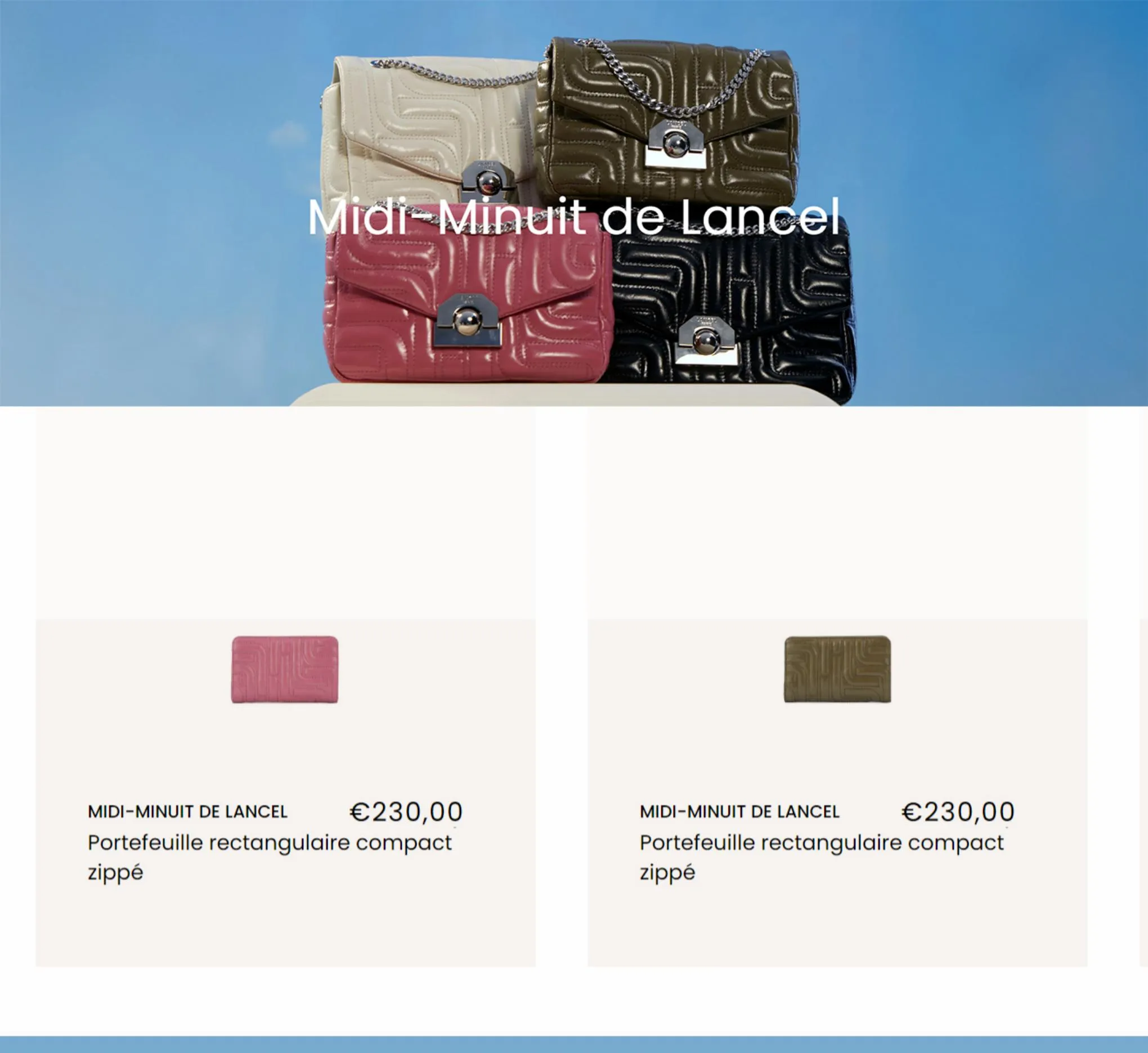 Catalogue Midi-Minuit de Lancel!, page 00003