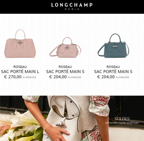 Catalogue Longchamp | Offres spéciales | 06/07/2022 - 20/07/2022
