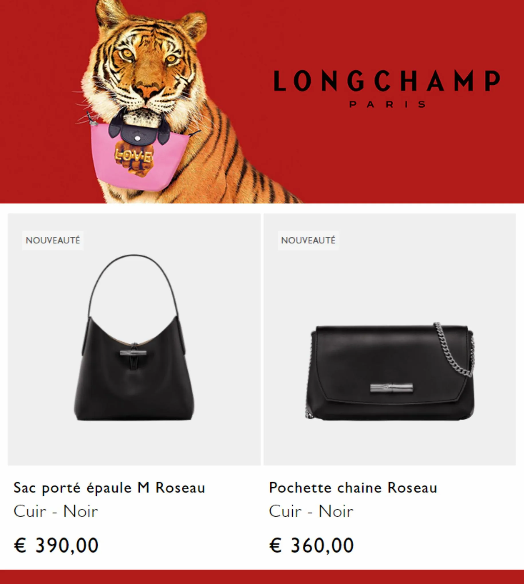 Catalogue Nouveauté Longchamp!, page 00005