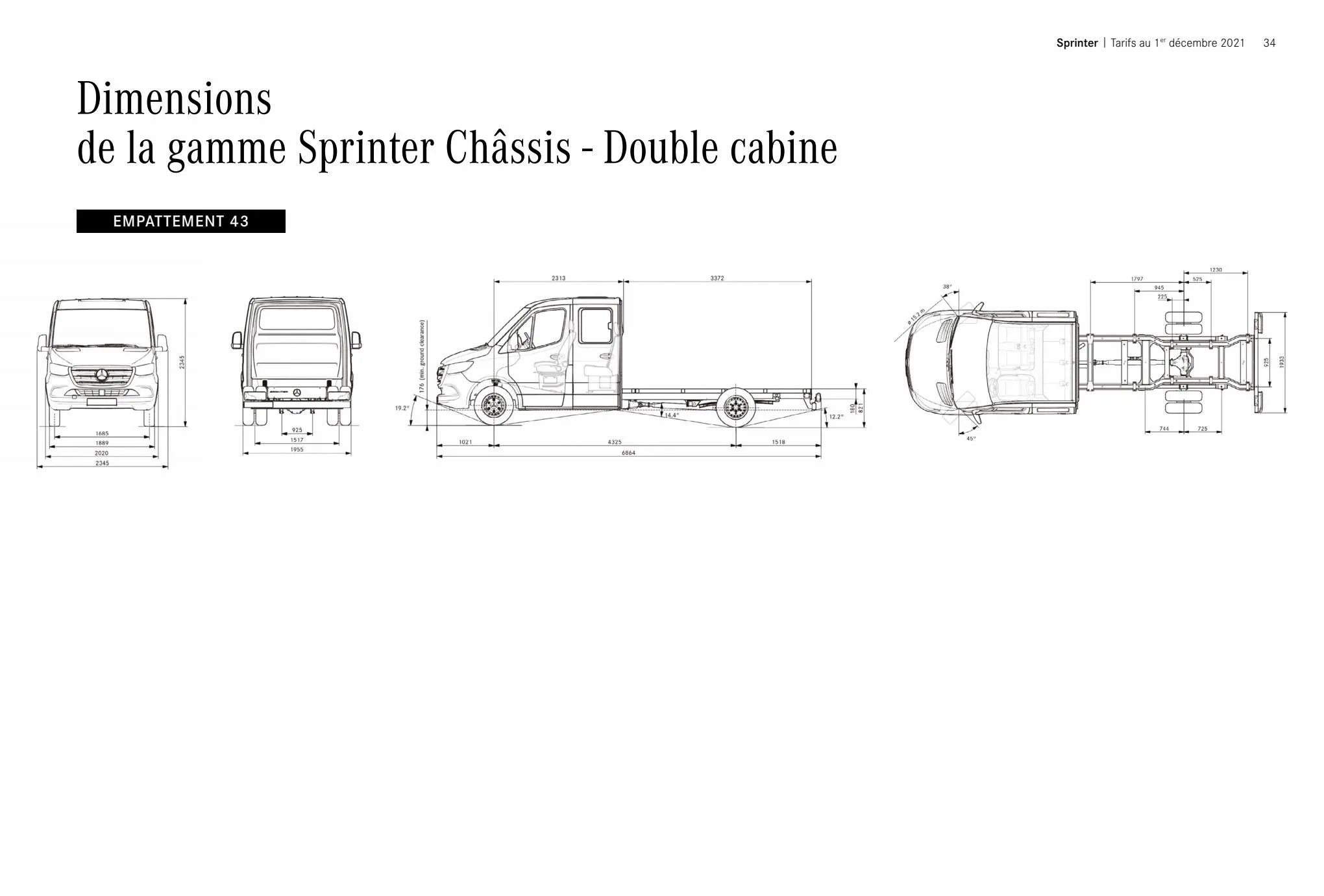 Catalogue Tarifs et brochures Sprinter/eSprinter, page 00034