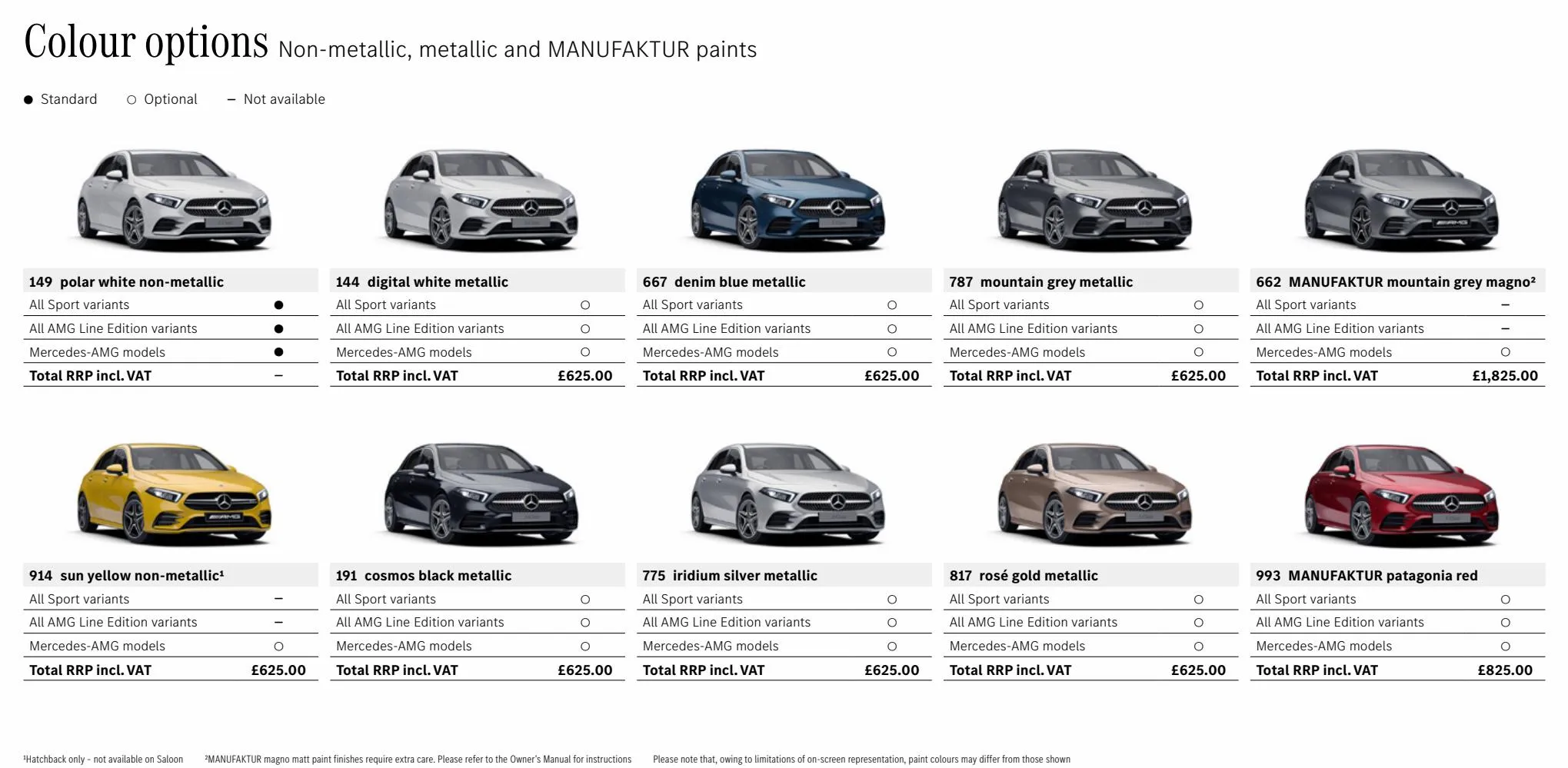 Catalogue THE A CLASS, page 00044