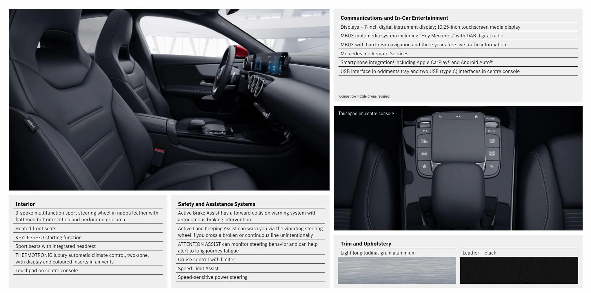 Catalogue The CLA Coupé and Shooting Brake, page 00015