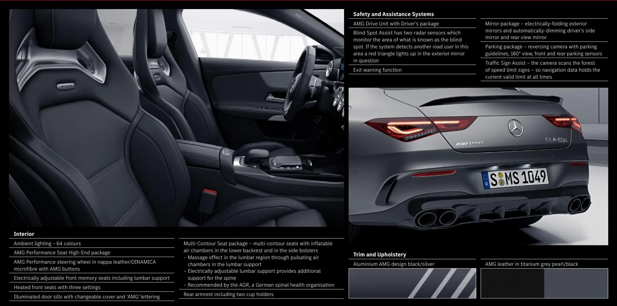 Catalogue The CLA Coupé and Shooting Brake, page 00032