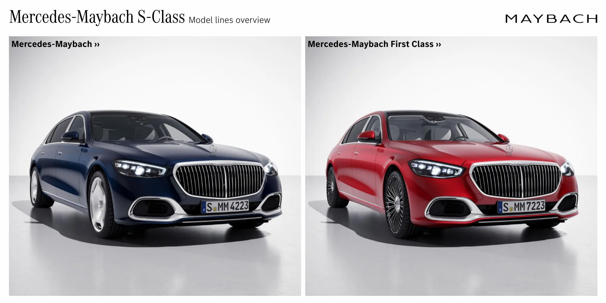 Catalogue The S-Class and Mercedes-Maybach S-Class, page 00031