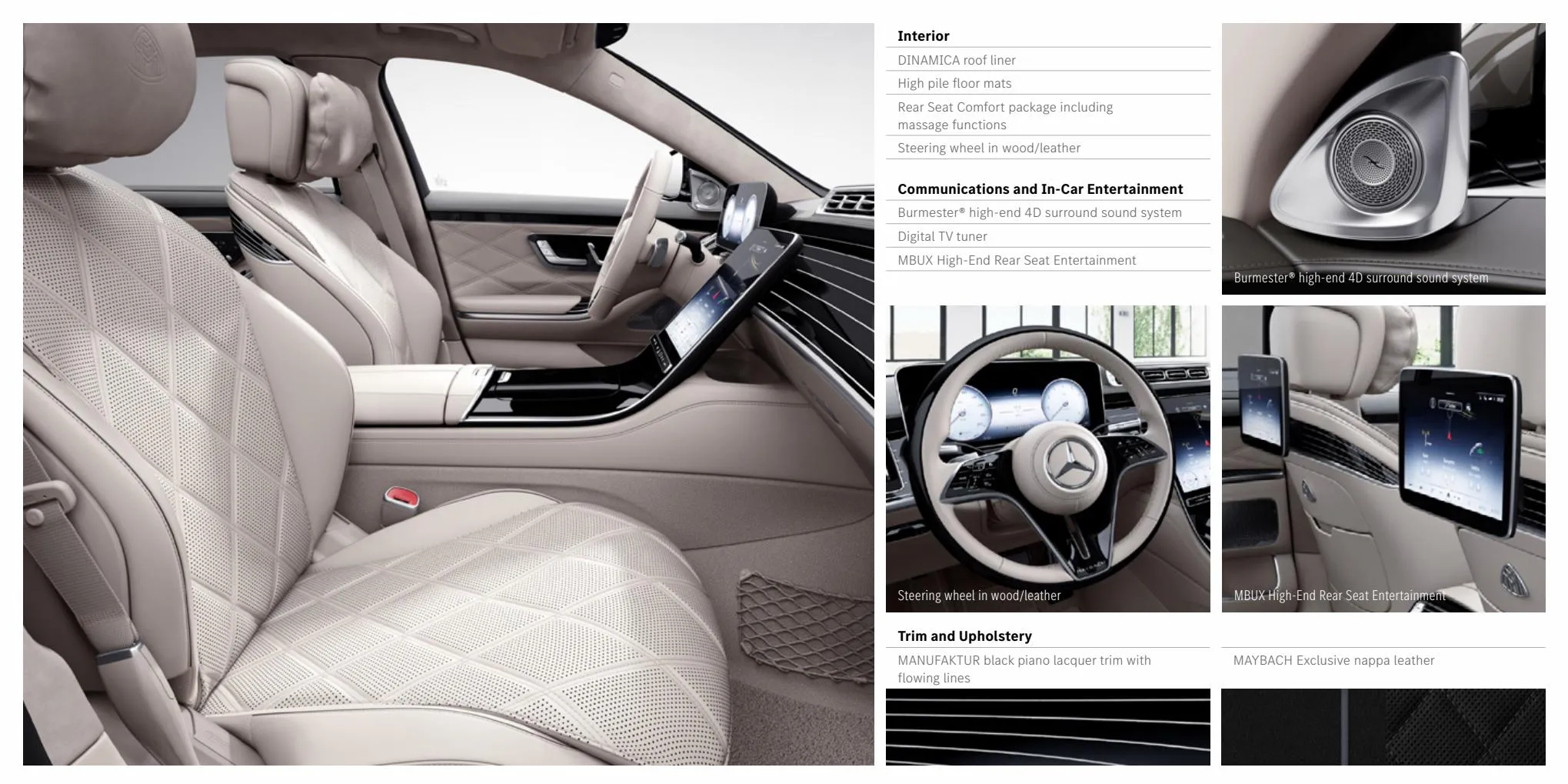 Catalogue The S-Class and Mercedes-Maybach S-Class, page 00033