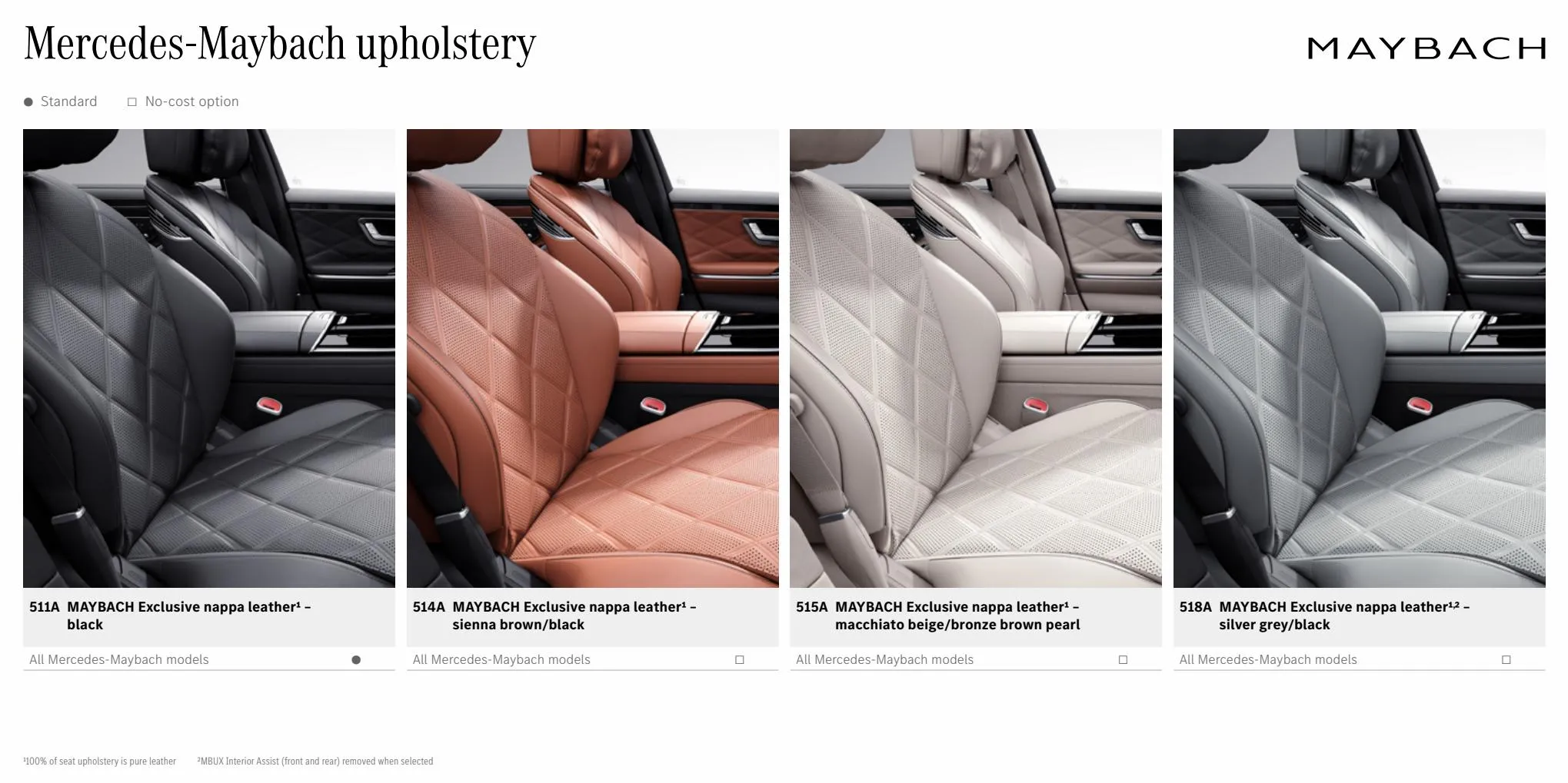 Catalogue The S-Class and Mercedes-Maybach S-Class, page 00036