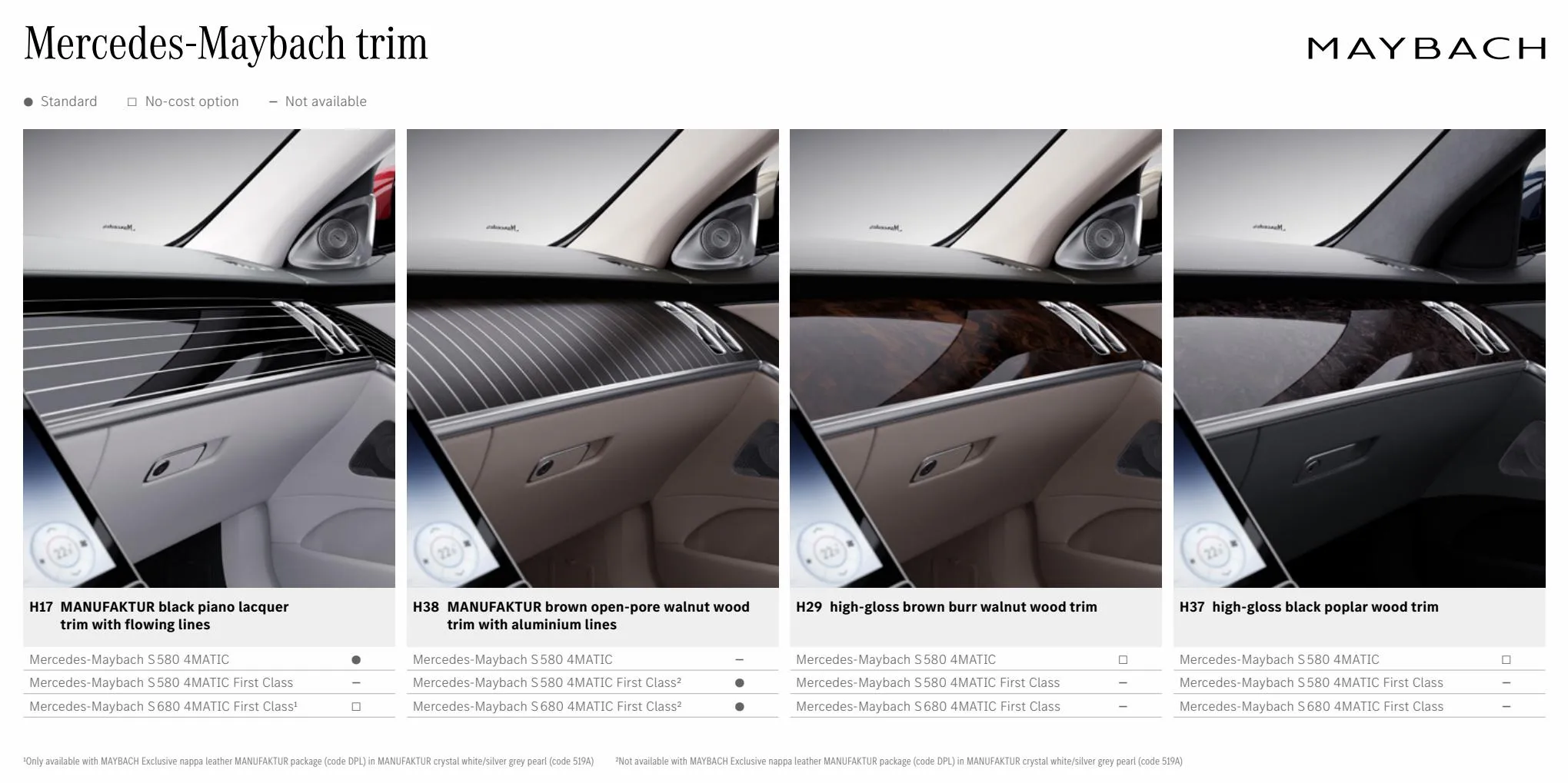 Catalogue The S-Class and Mercedes-Maybach S-Class, page 00037