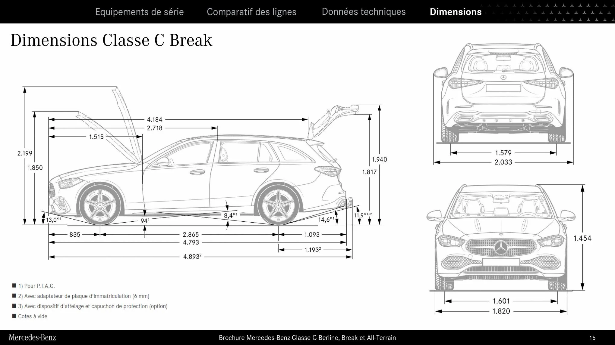 Catalogue Classe C Berline & Break 2023, page 00015