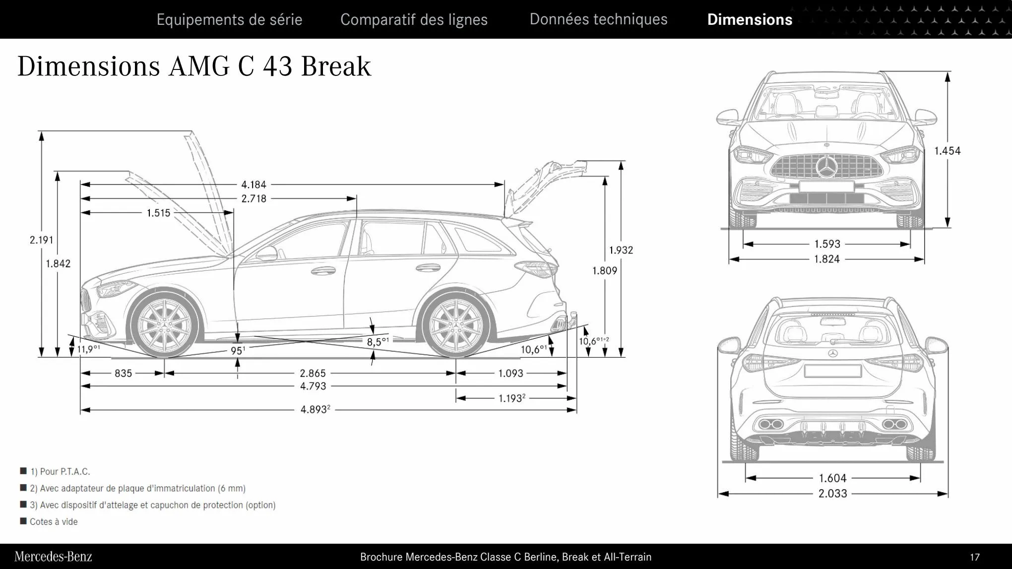 Catalogue Classe C Berline & Break 2023, page 00017