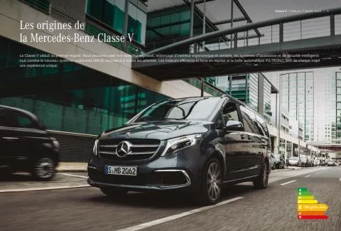 Catalogue Mercedes-Benz | Brochure Classe V 2023 | 29/03/2023 - 31/12/2023