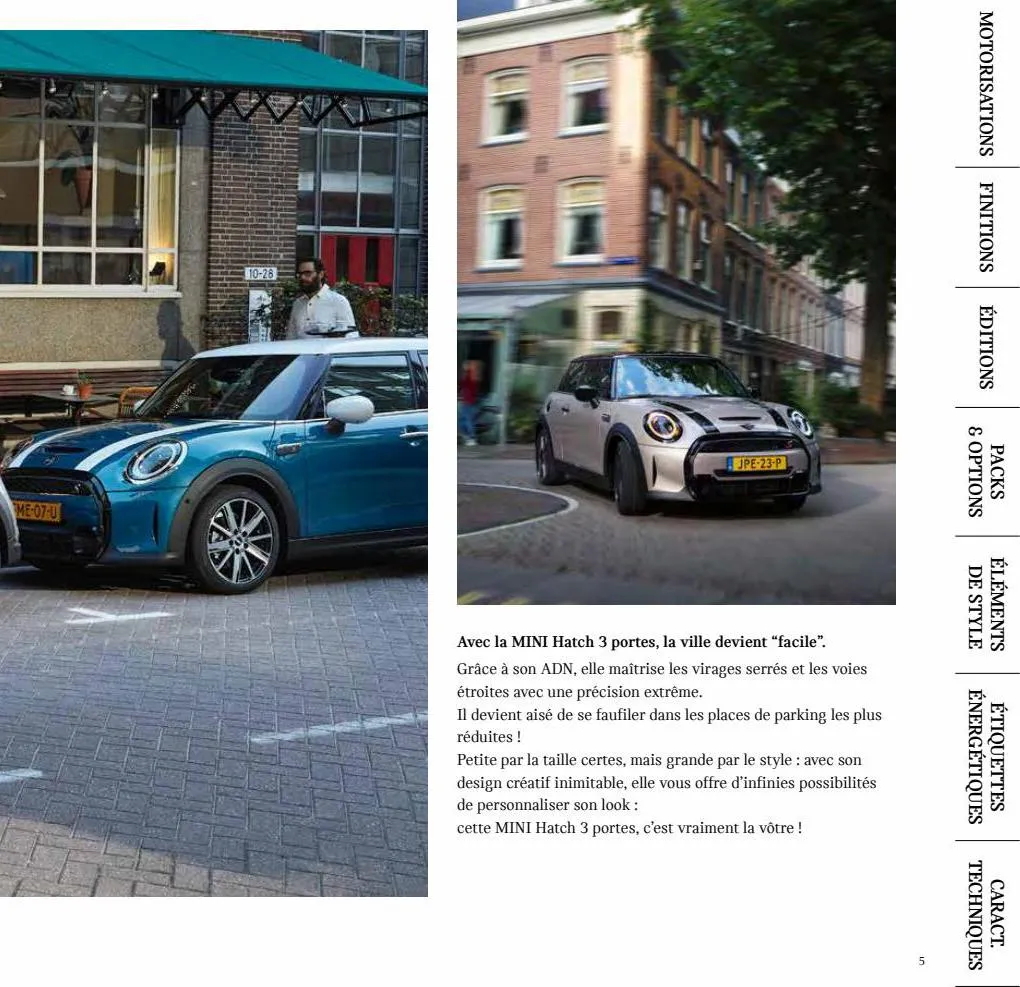 Catalogue MINI Hatch 3 portes., page 00005
