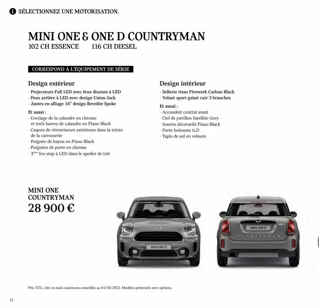 Catalogue MINI Countryman., page 00012