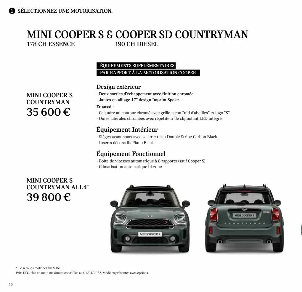 Catalogue MINI Countryman., page 00016