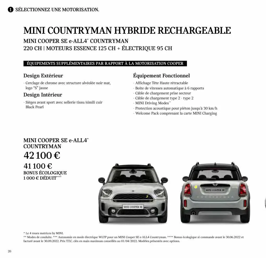 Catalogue MINI Countryman., page 00020