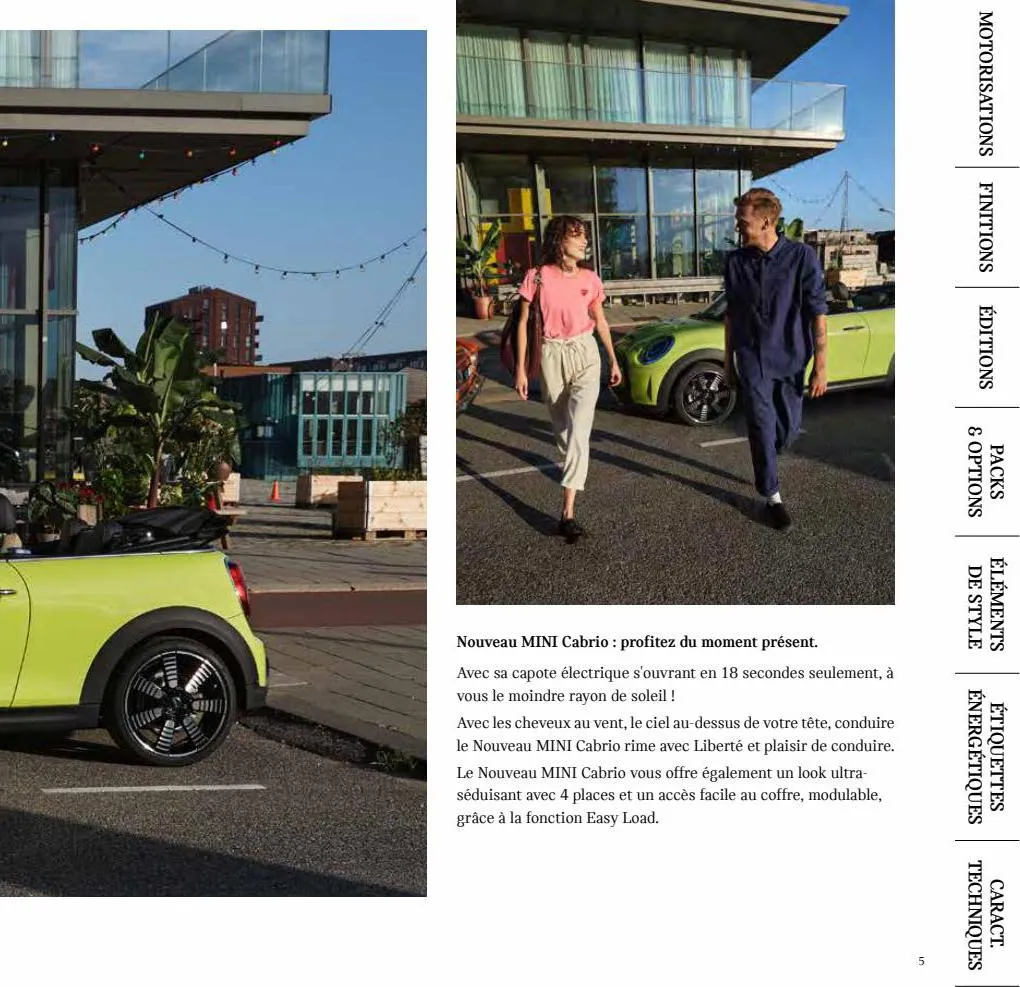Catalogue MINI Cabrio., page 00005