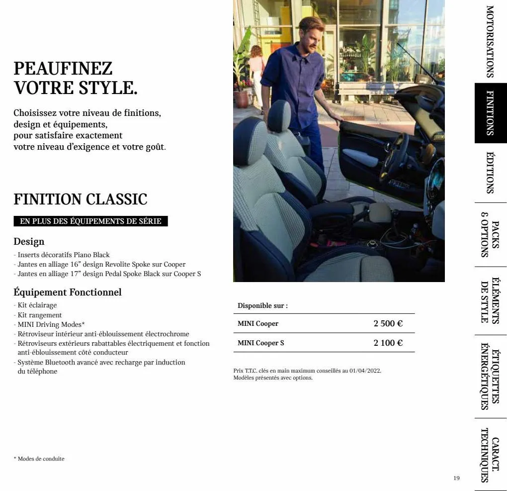 Catalogue MINI Cabrio., page 00019