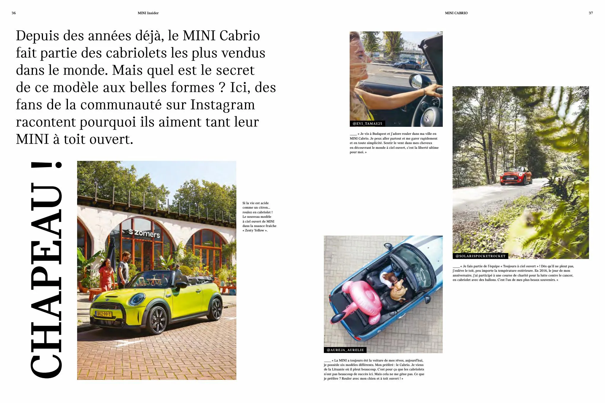 Catalogue Magazine MINI Insider., page 00019