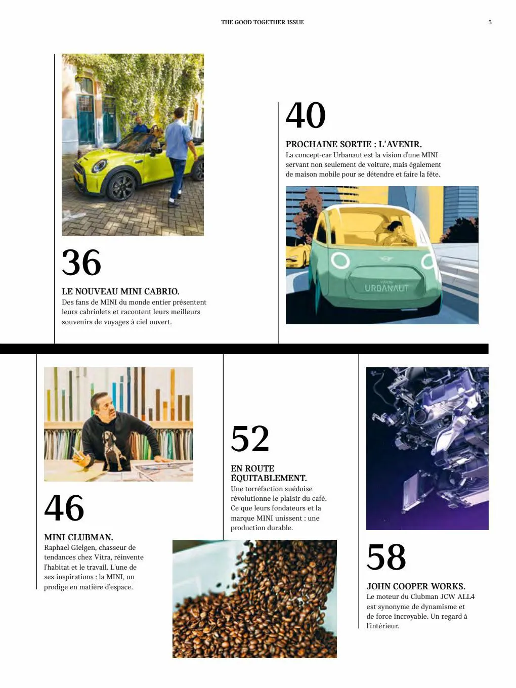 Catalogue Magazine MINI Insider., page 00005