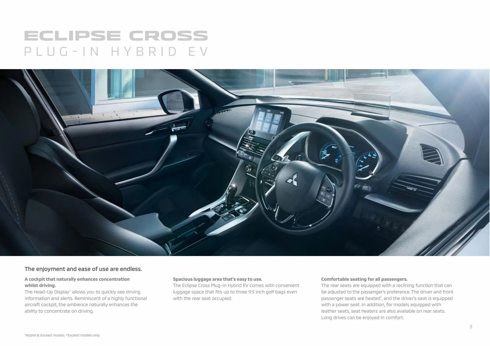 Catalogue MITSUBISHI ECLIPSE CROSS, page 00007