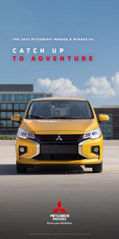 Catalogue Mitsubishi Motors | THE 2022 MITSUBISHI MIRAGE & MIRAGE G4 | 20/07/2022 - 20/07/2023