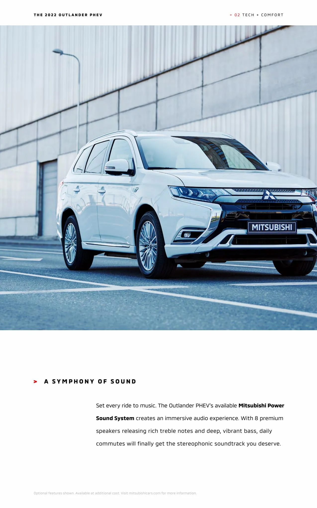 Catalogue THE 2022 MITSUBISHI OUTLANDER PHEV, page 00010