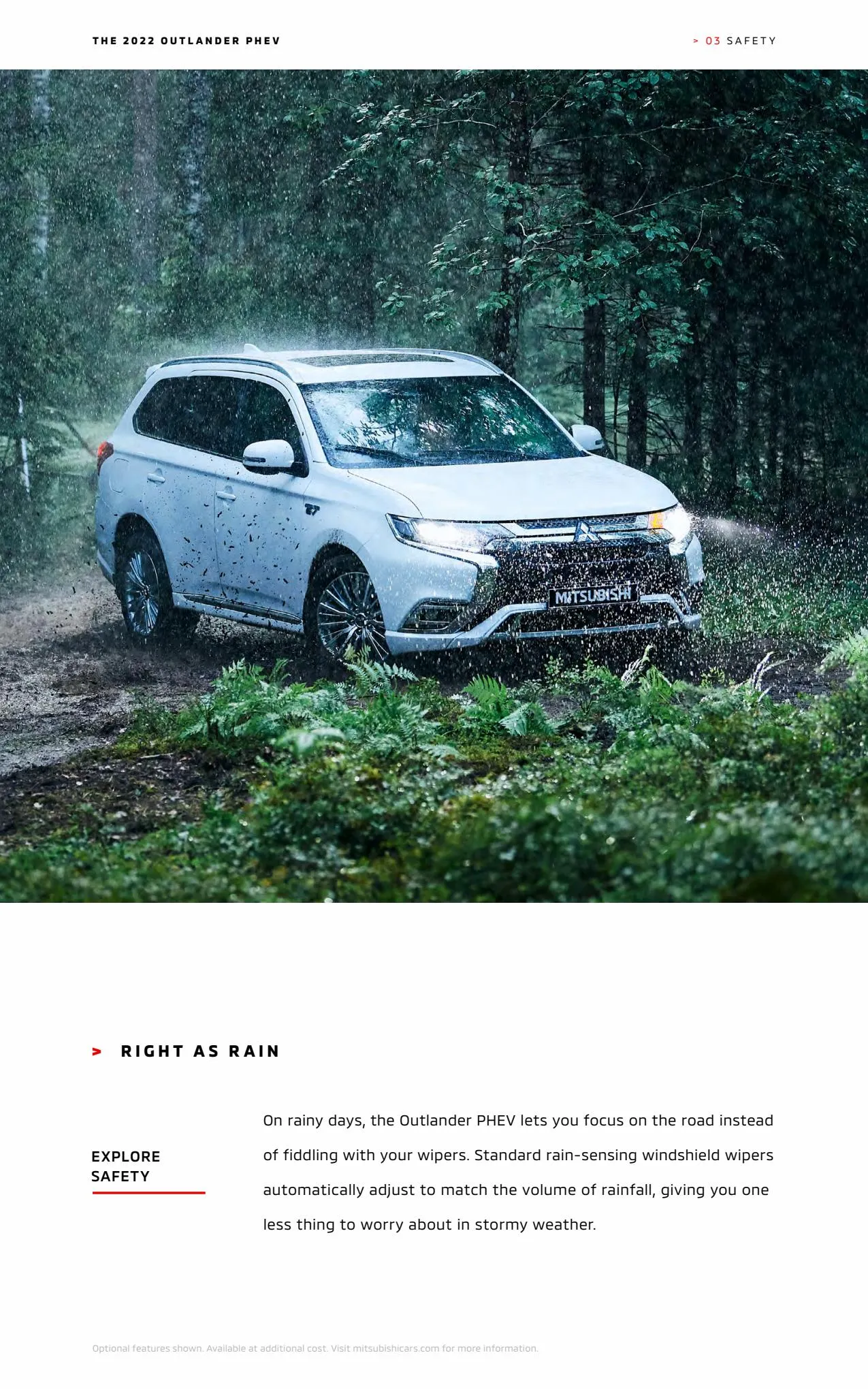 Catalogue THE 2022 MITSUBISHI OUTLANDER PHEV, page 00015