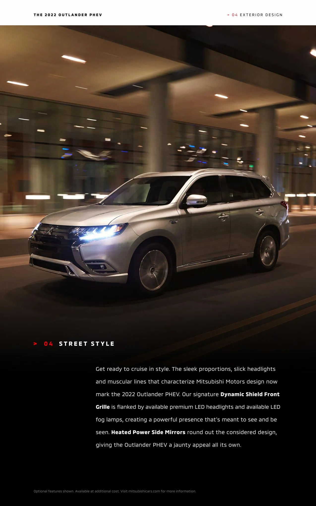 Catalogue THE 2022 MITSUBISHI OUTLANDER PHEV, page 00017