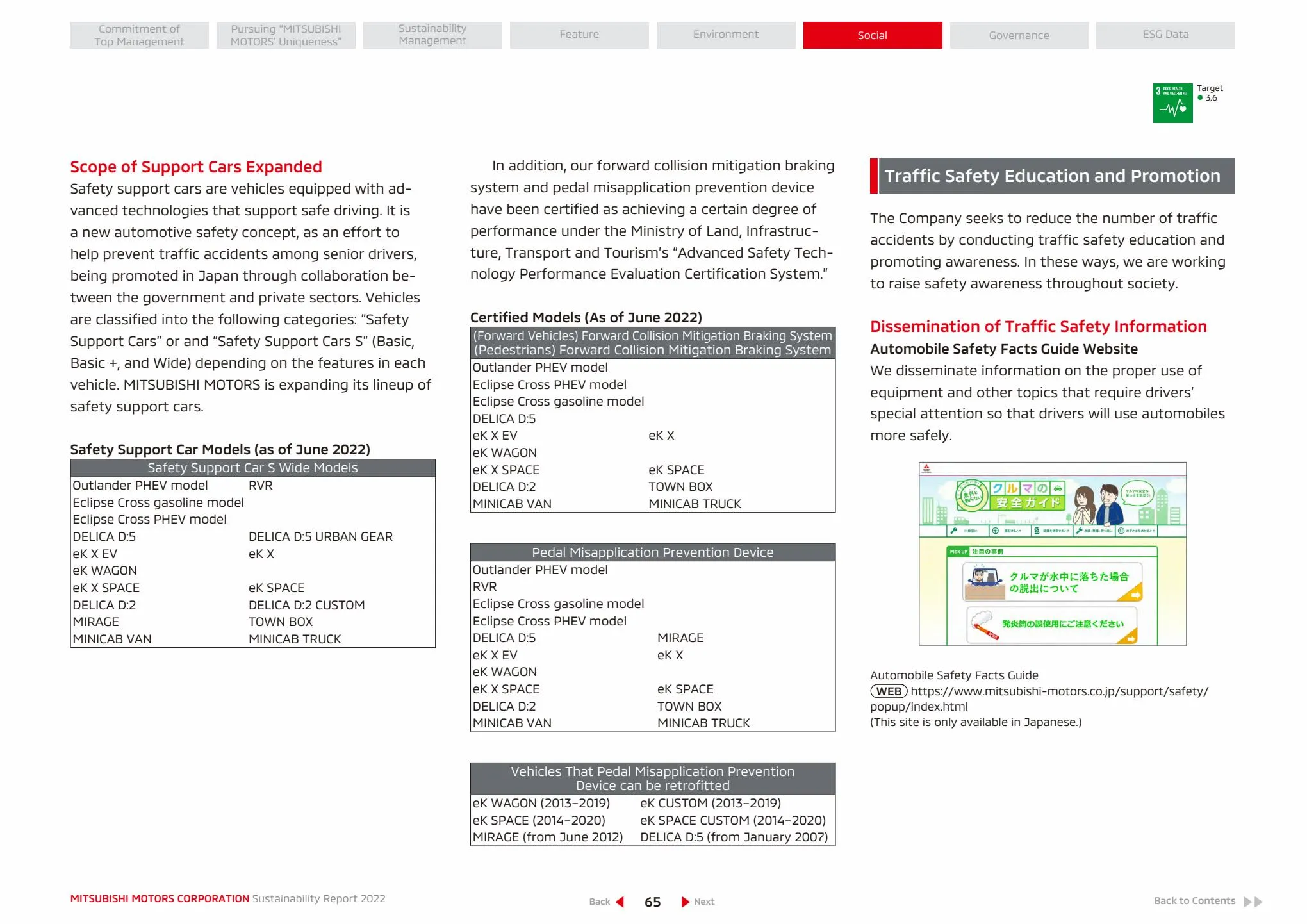 Catalogue SUSTAINABILITY REPORT 2022, page 00066