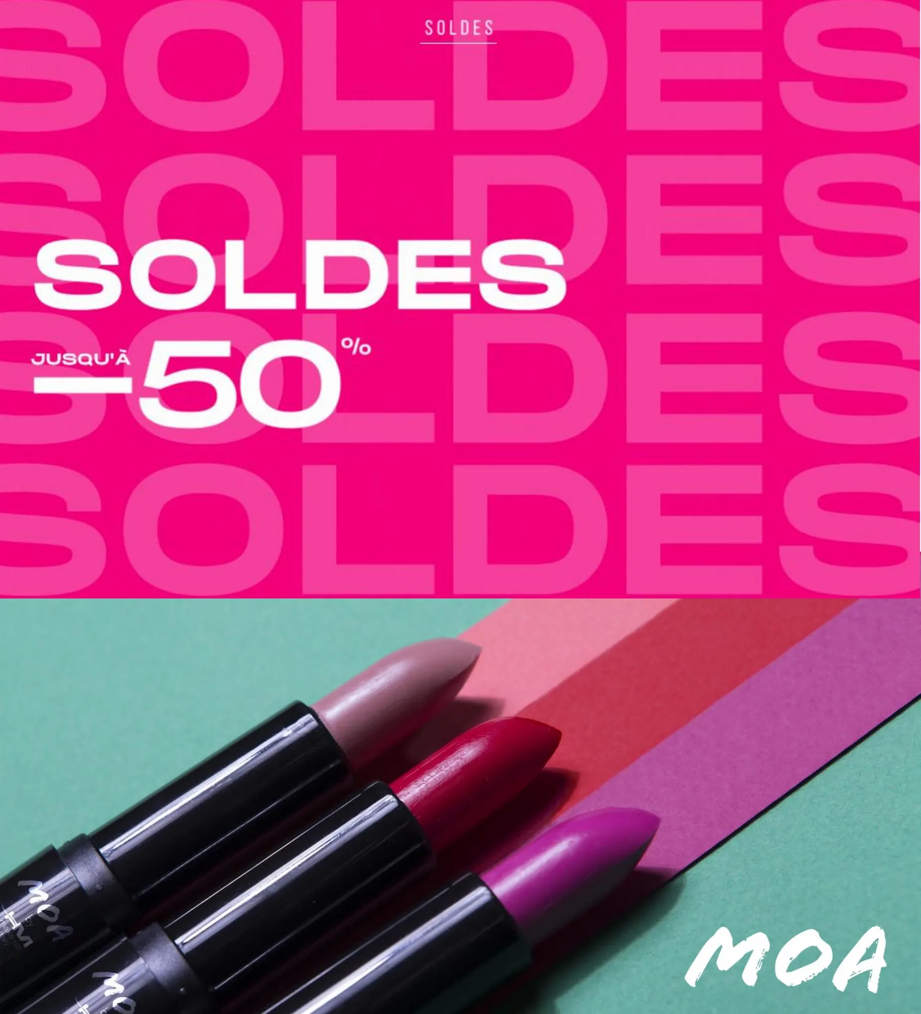 Catalogue MOA Soldes Jusqu'à -50%, page 00001