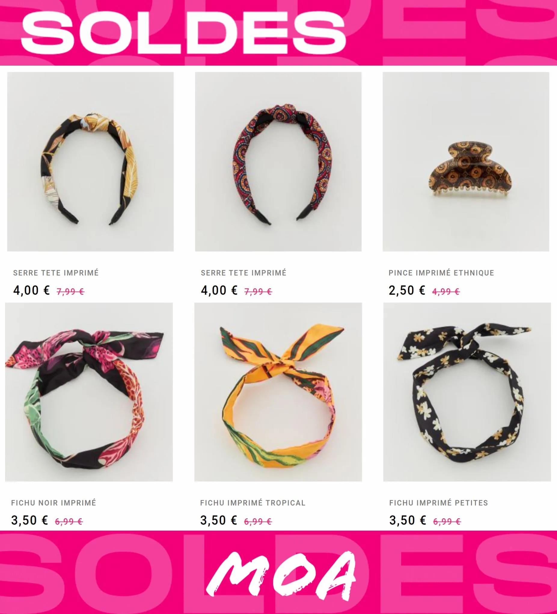 Catalogue MOA Soldes Jusqu'à -50%, page 00007