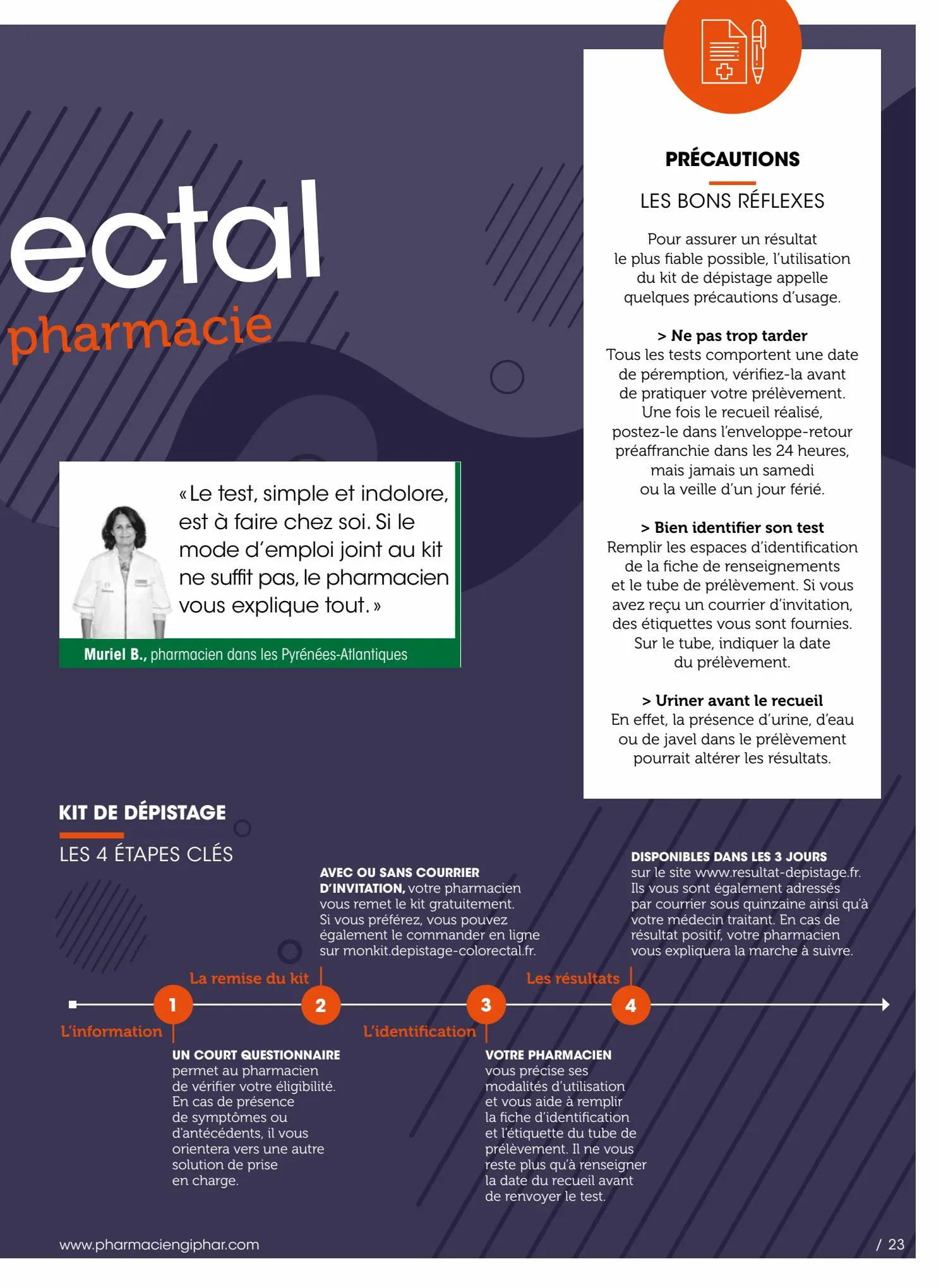 Catalogue Pharmacien Giphar Magazine Mars-Avril 2023, page 00023