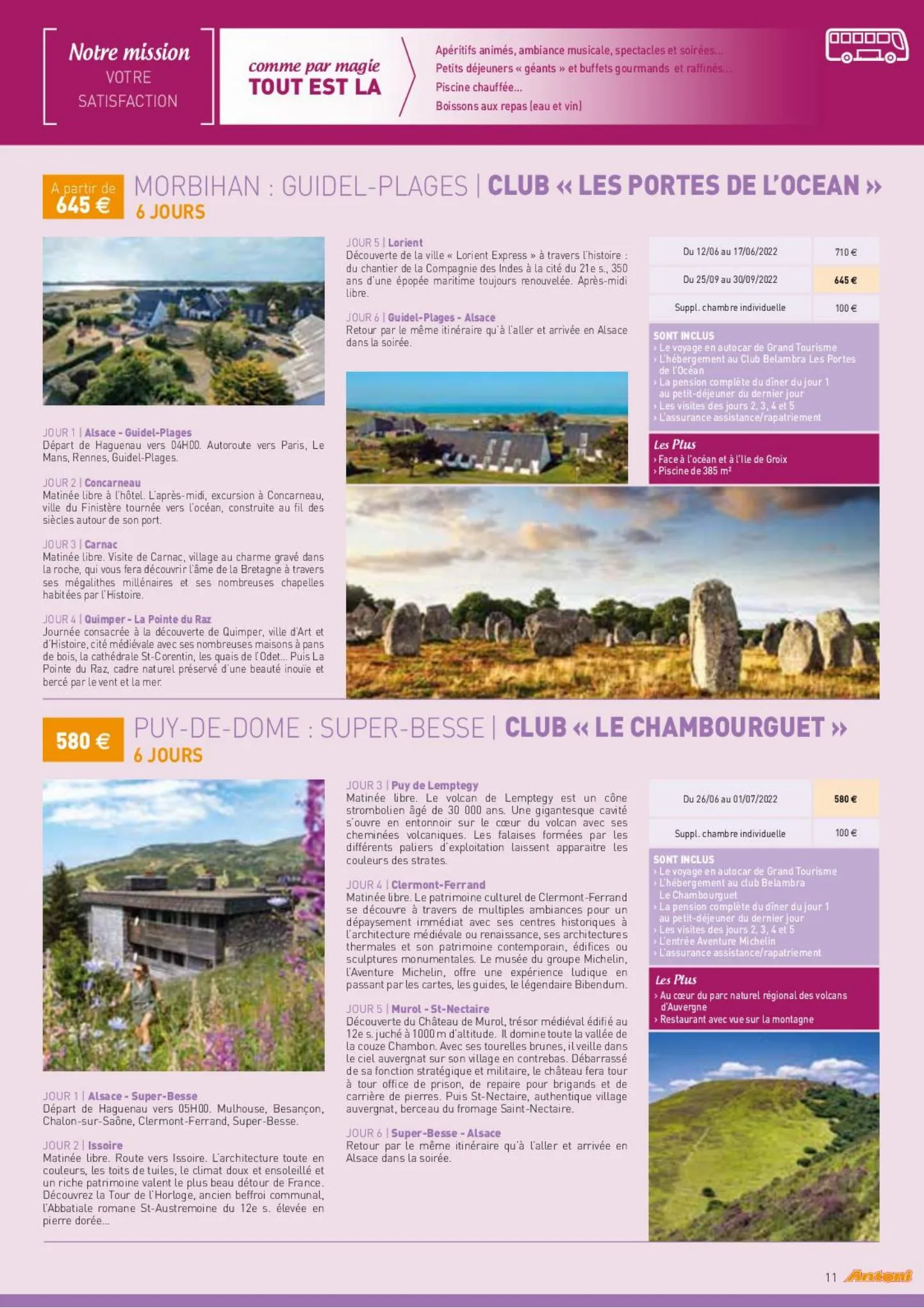 Catalogue Destinations 2022, page 00011