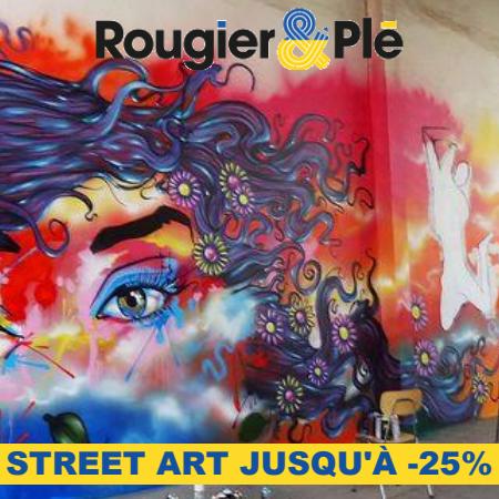 Promos de Culture et Loisirs à Marseille | Street Art jusqu'à -25% sur Rougier&Plé | 24/06/2022 - 07/07/2022
