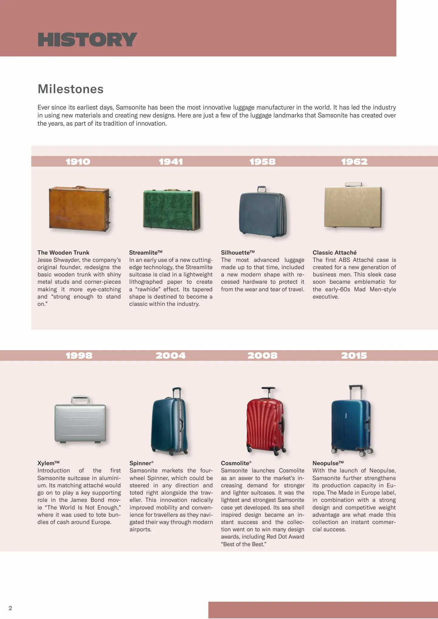 Catalogue CATALOGO SAMSONITE 2023, page 00004