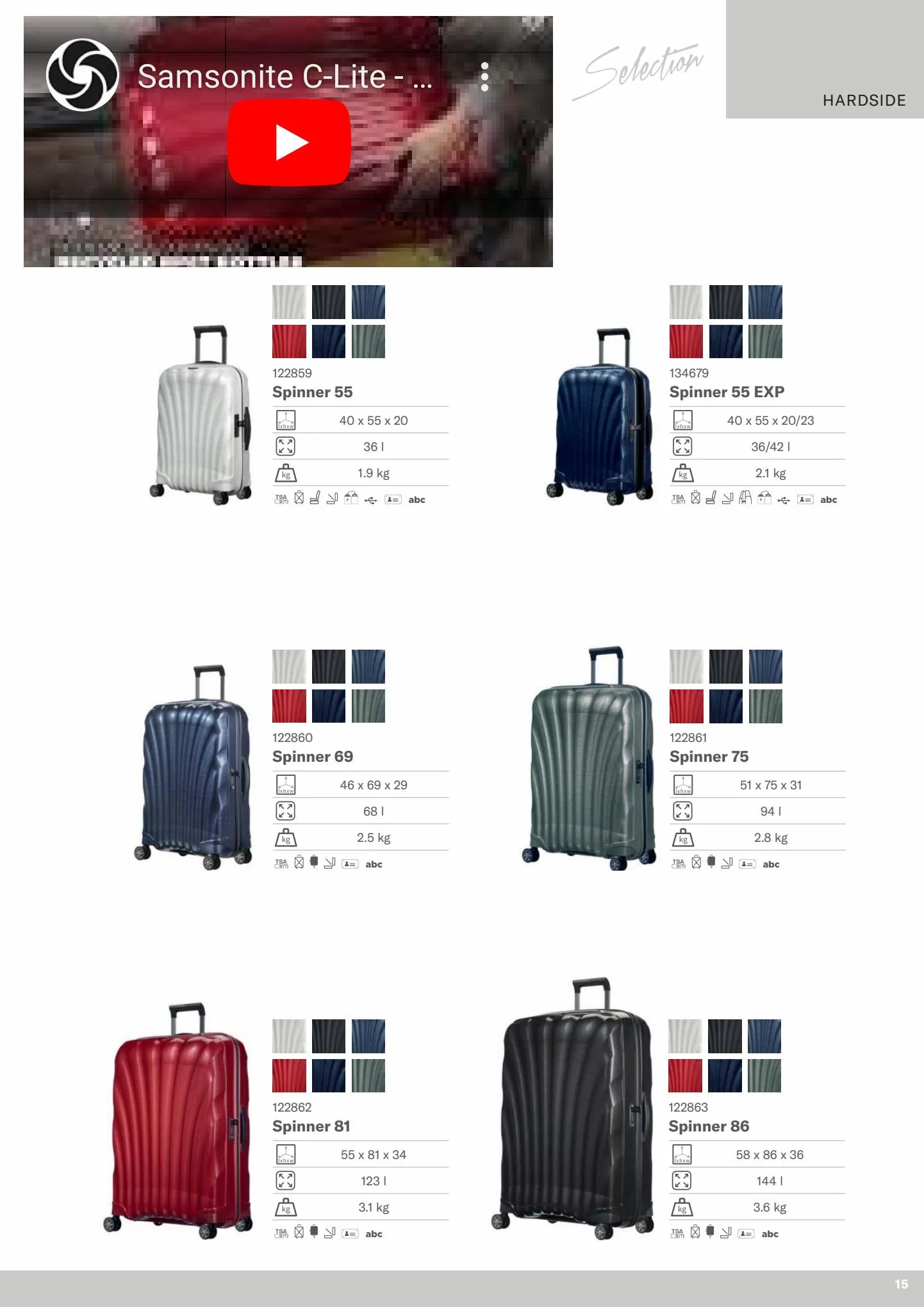 Catalogue CATALOGO SAMSONITE 2023, page 00017