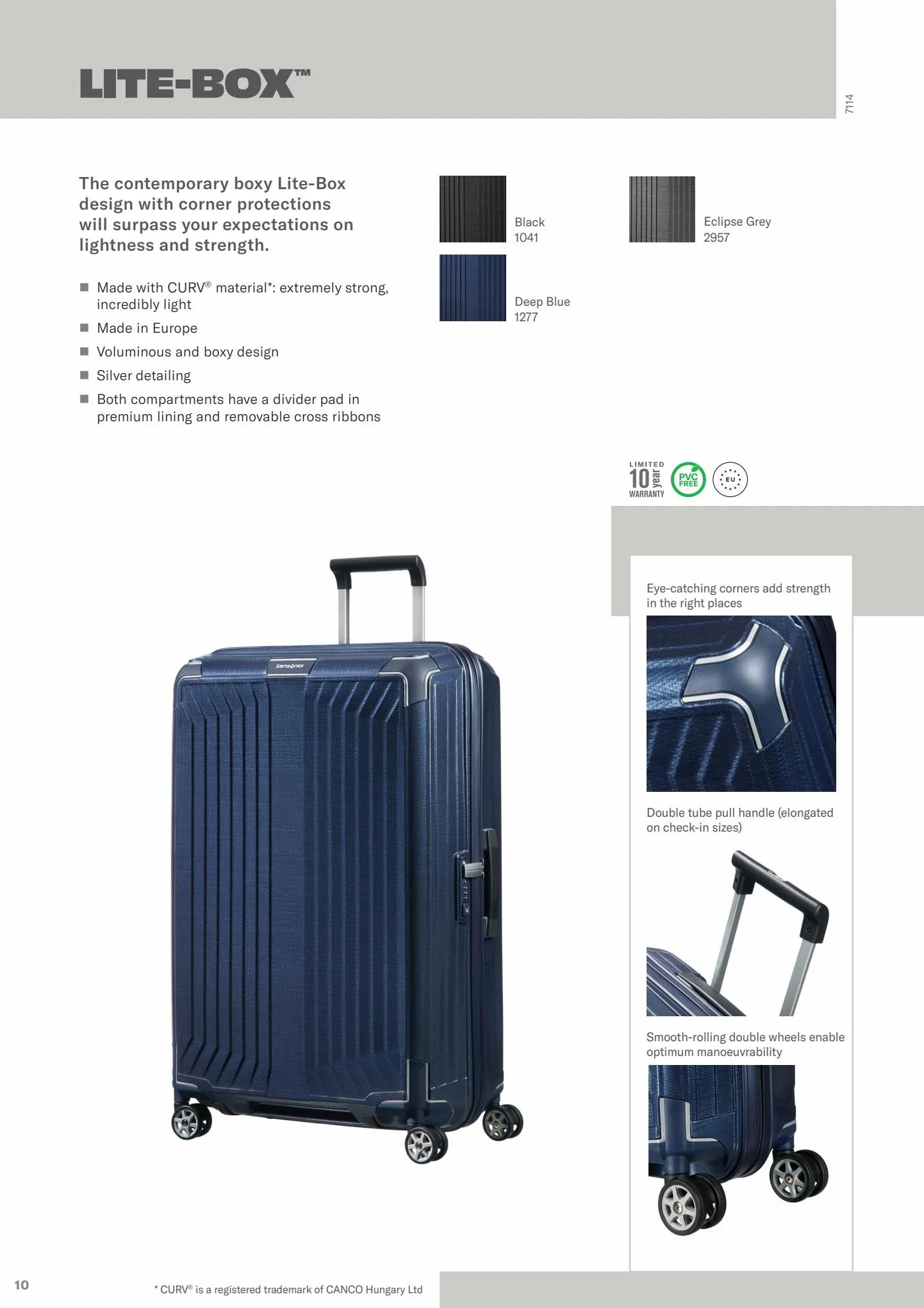 Catalogue Samsonite CATALOGUE JUNE 2023, page 00012