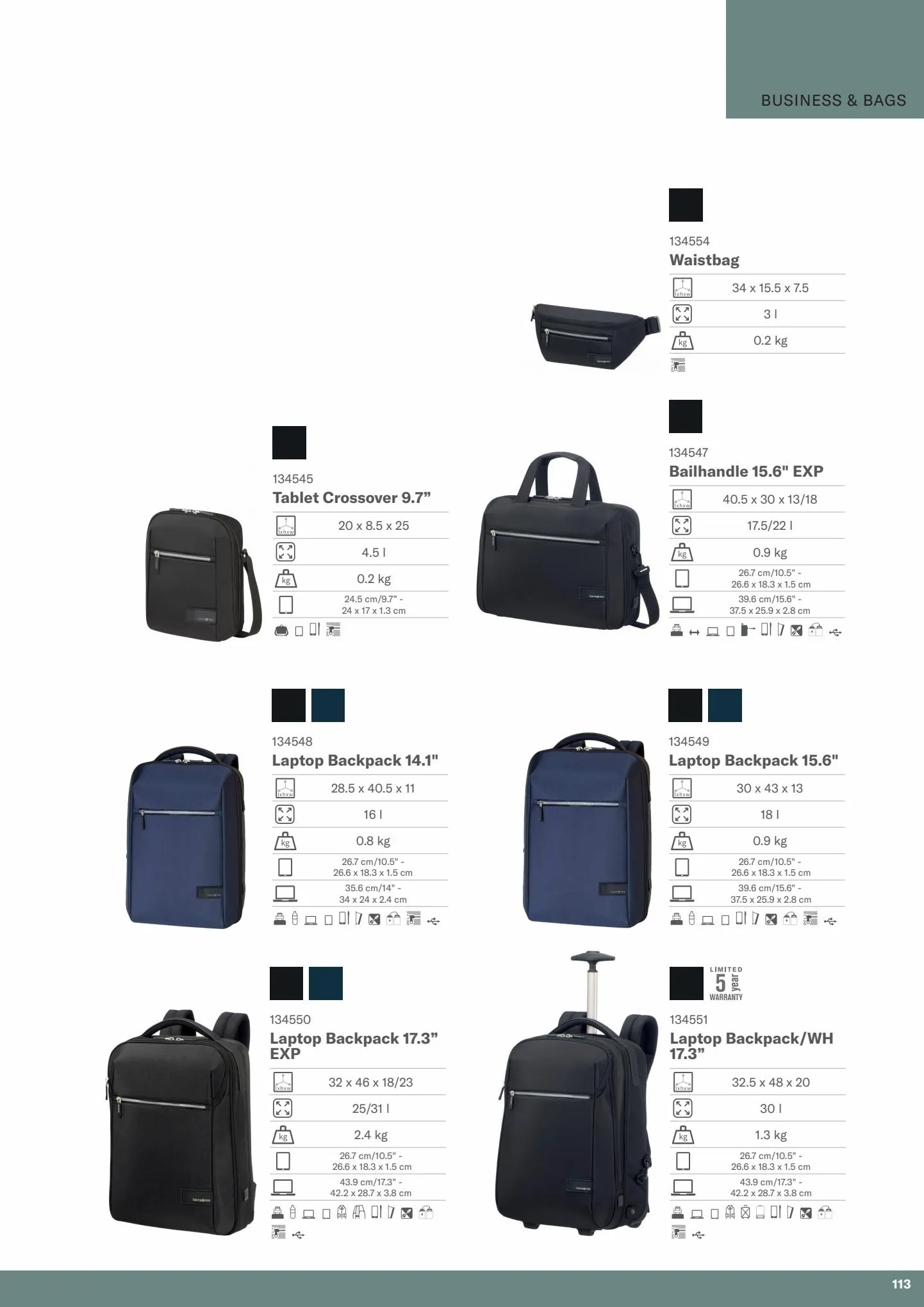 Catalogue Samsonite CATALOGUE JUNE 2023, page 00115