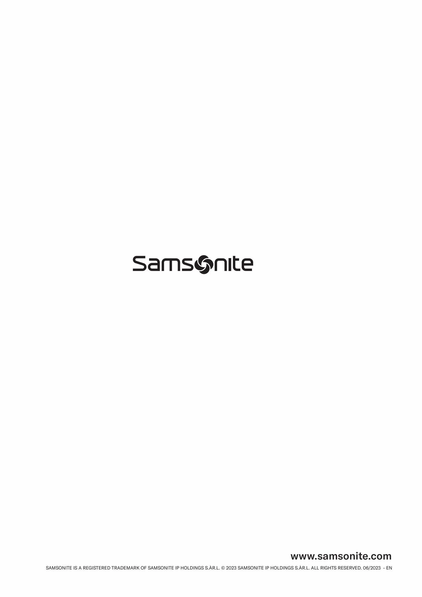 Catalogue Samsonite CATALOGUE JUNE 2023, page 00212