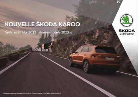 Catalogue Škoda | NOUVEAU KAROQ Ambition 1.0 TSI 110ch BVM | 22/05/2022 - 28/02/2023