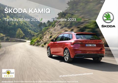 Catalogue Škoda | KAMIQ Ambition 1.0 TSI 110ch BVM | 22/06/2022 - 28/02/2023