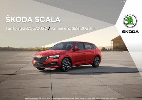 Catalogue Škoda | SCALA AMBITION 1.0 TSI 95ch BVM | 22/06/2022 - 31/12/2022