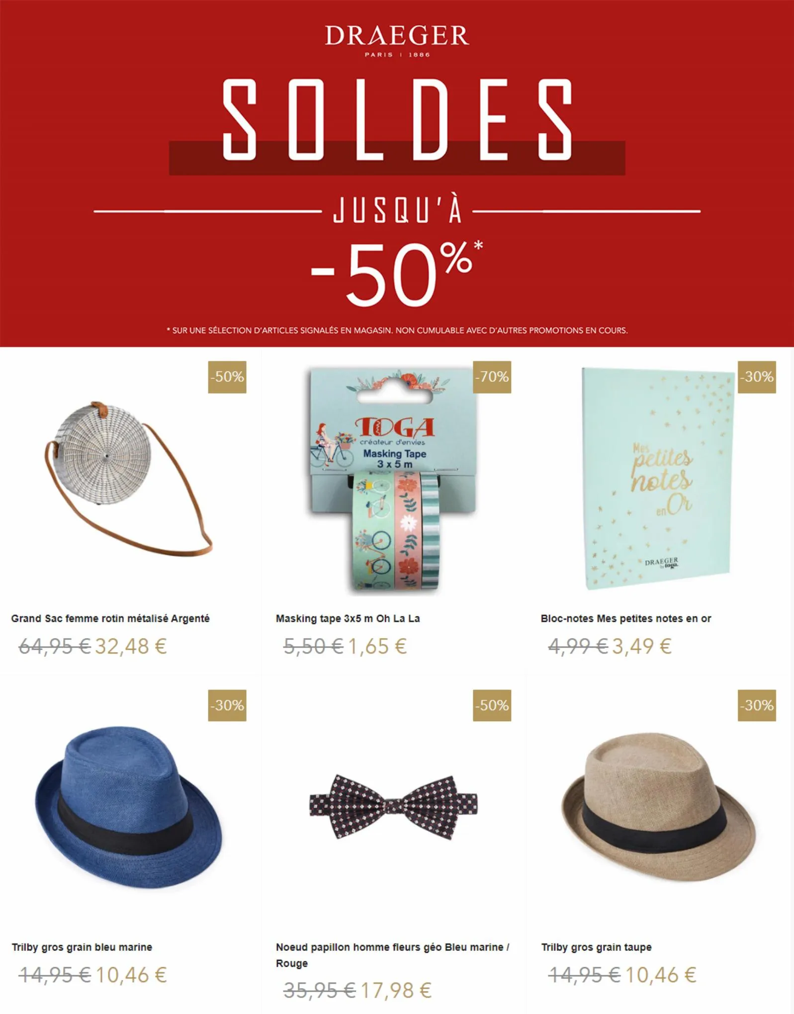 Catalogue SOLDES : JUSQU'À -50% !, page 00003