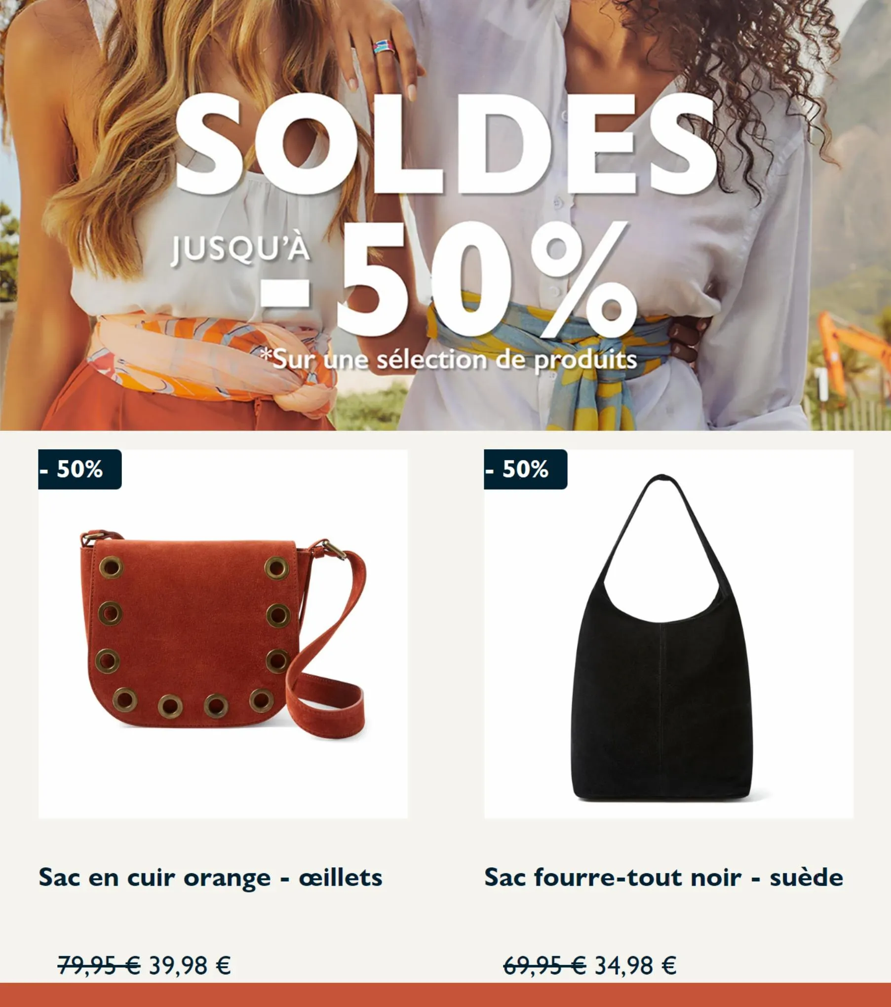 Catalogue Soldes Jusqu'à -50% Femme!, page 00003