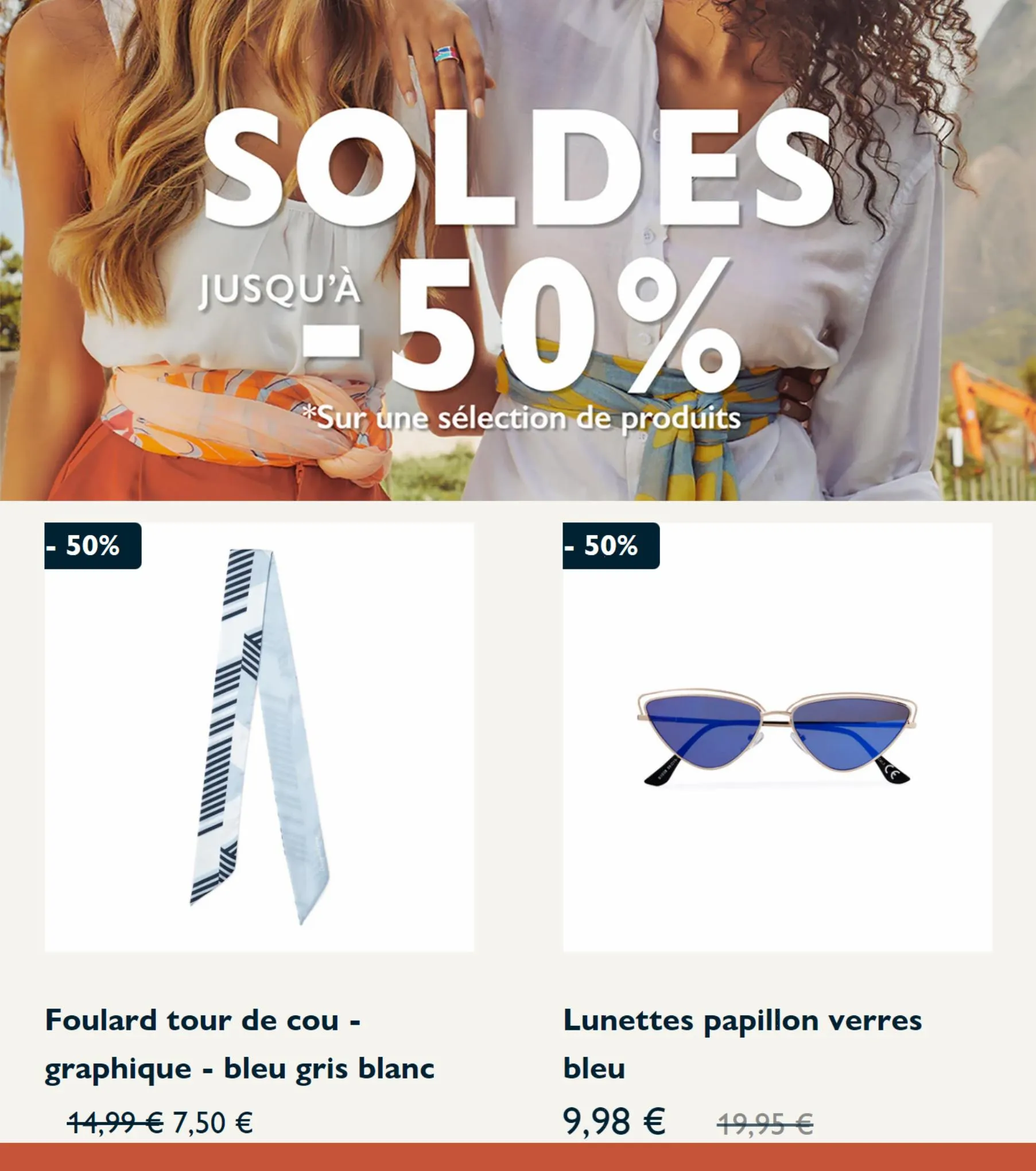 Catalogue Soldes Jusqu'à -50% Femme!, page 00005