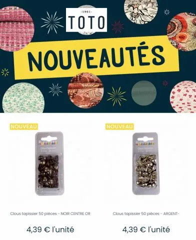 Nouveaux produits