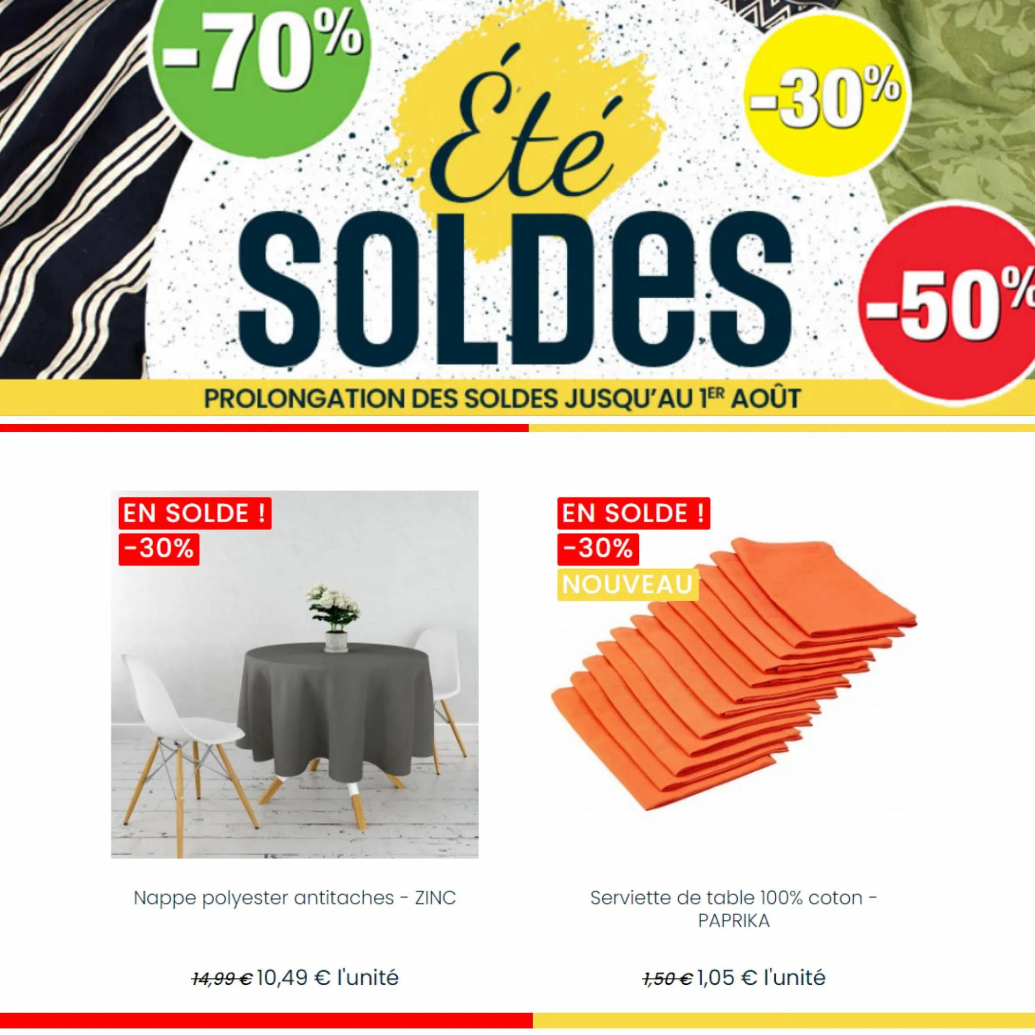 Catalogue Toto Soldes, page 00002