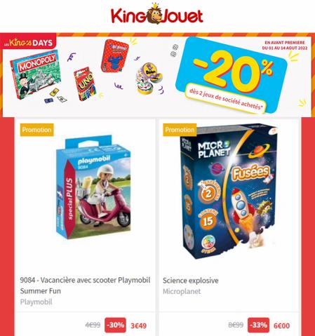 Catalogue Maxi Toys | -20% dès 2 jeux de société achetés! | 01/08/2022 - 14/08/2022