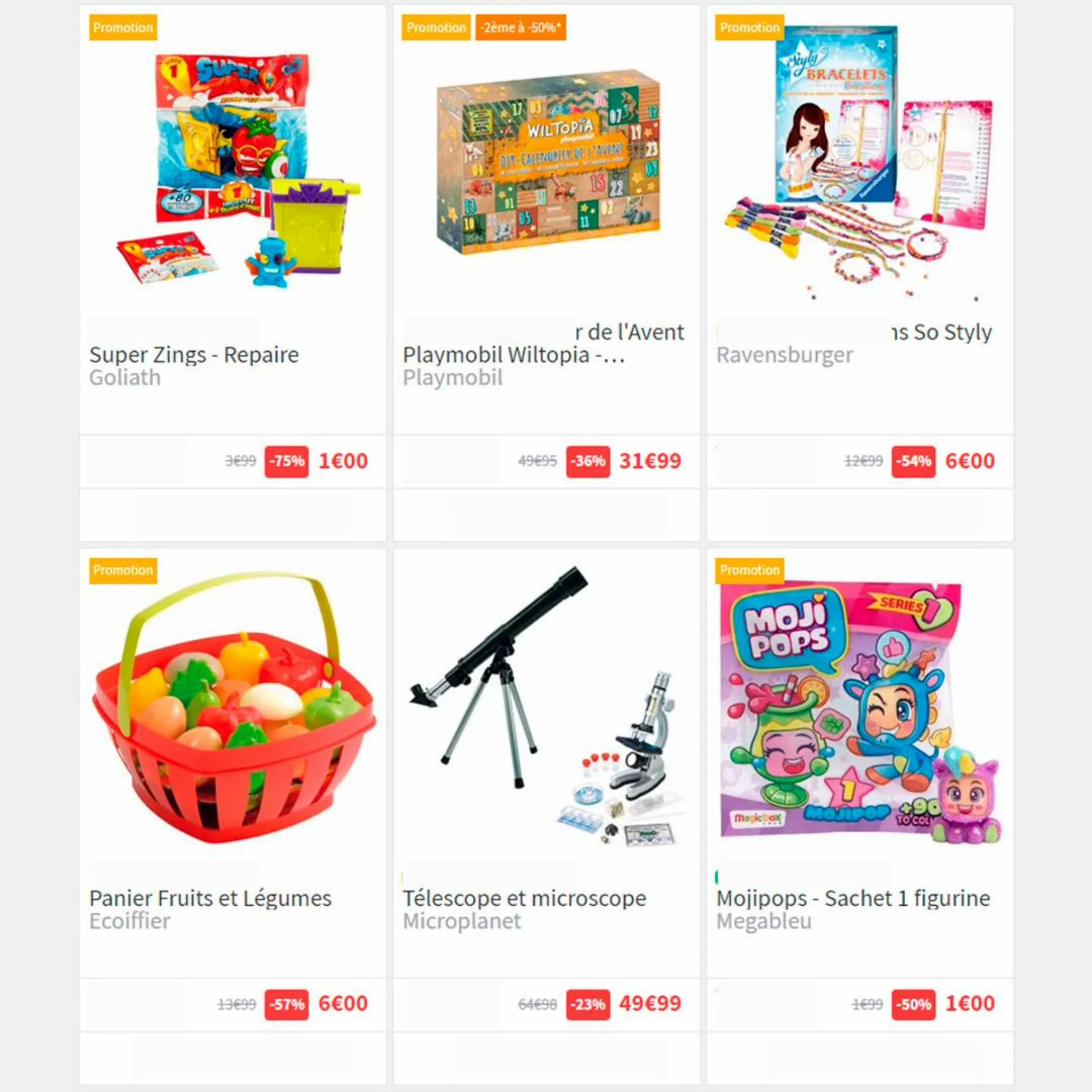 Catalogue Promotion incontournable sur tous les jouets, page 00004