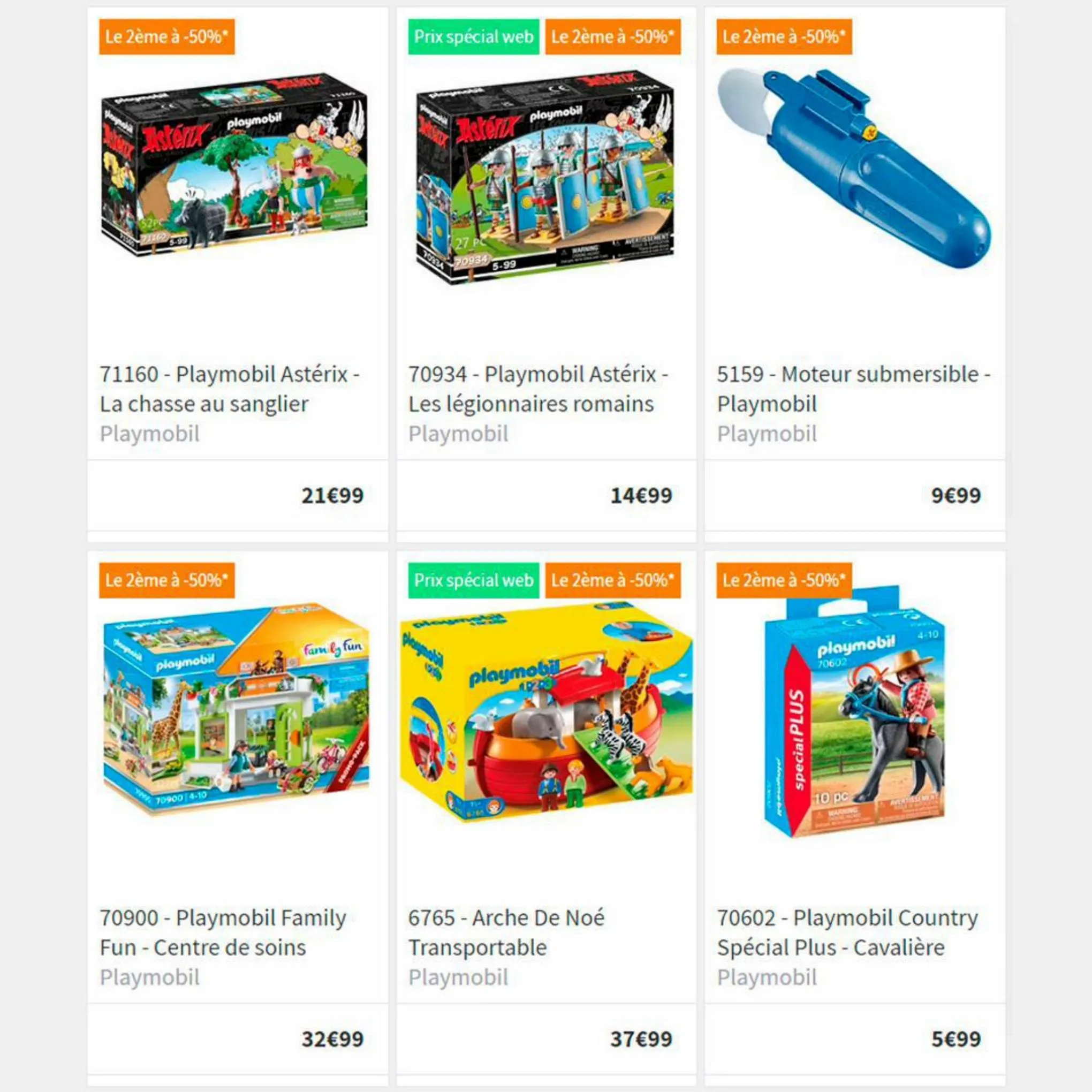 Catalogue Offres sur les jouets anniversaire Playmobil, page 00004