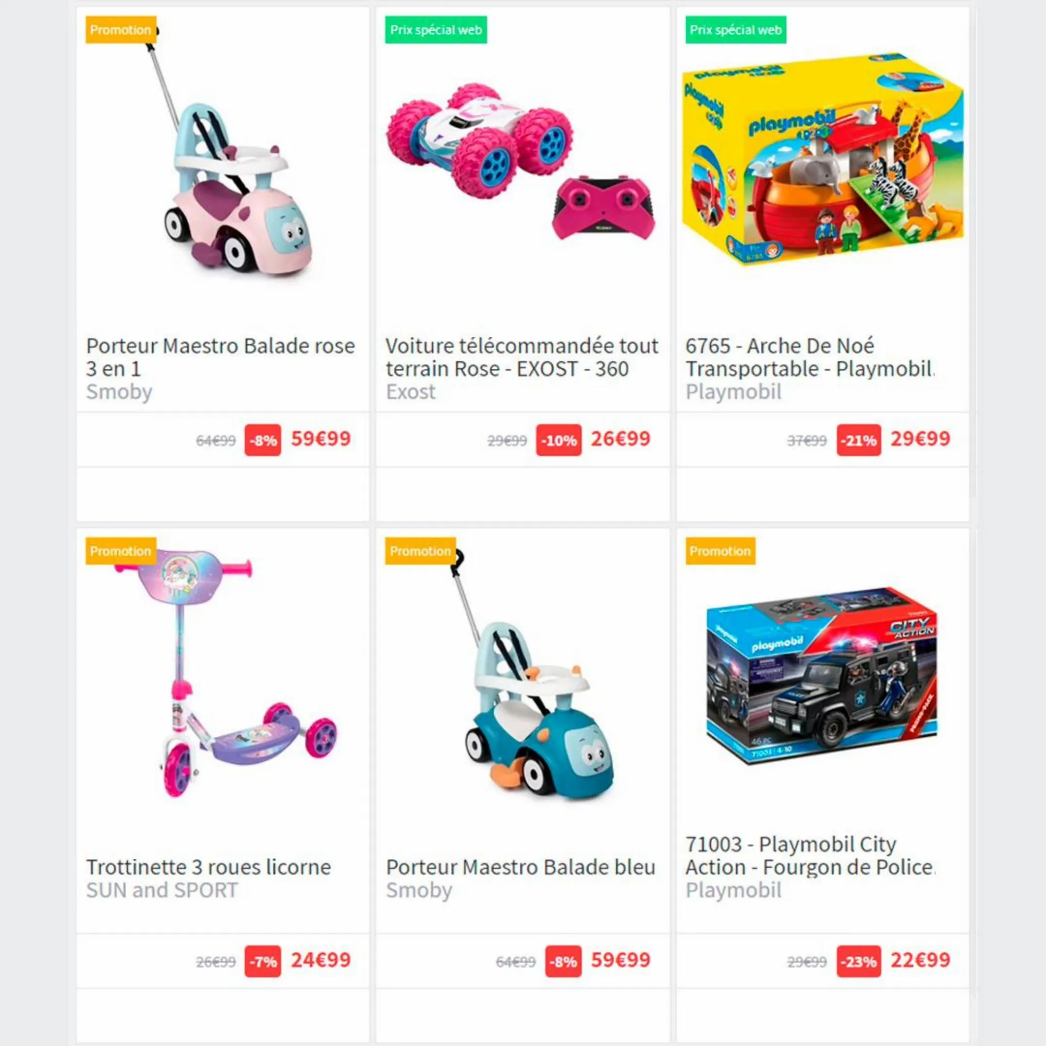 Catalogue Offres sur tous les jouets, page 00008